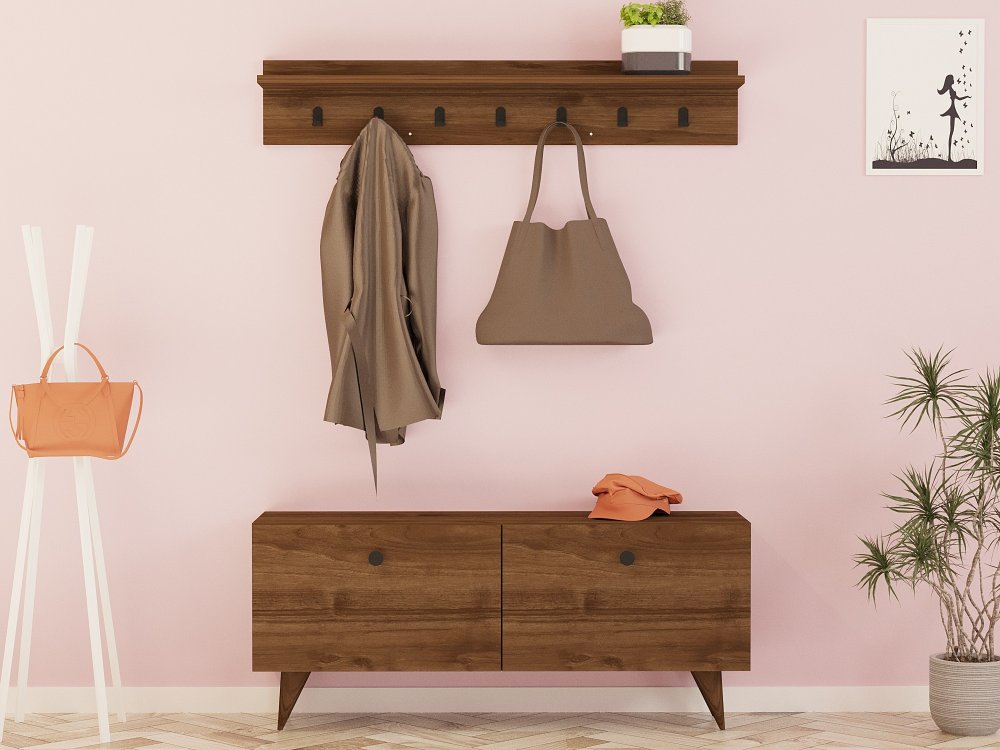 Předsíňová stěna Rupa - Walnut (obrázek 4)