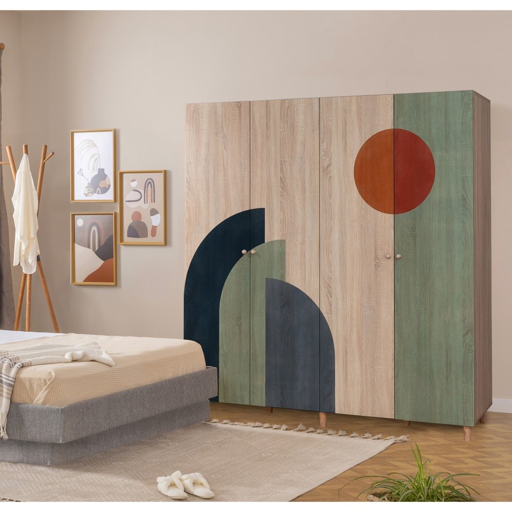 Šatníková skriňa Loni 4 -972