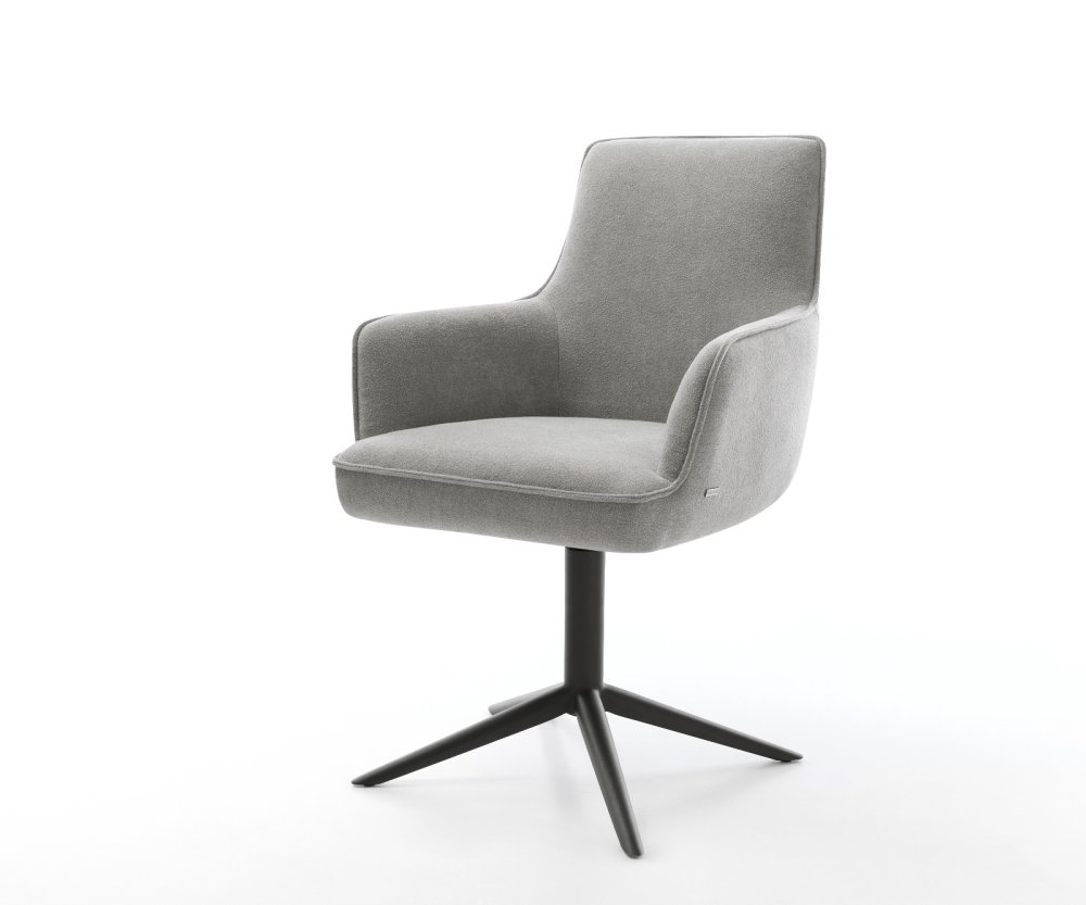 Jedálenská stolička Heira-Flex s opierkami texturovaná látka mäkký