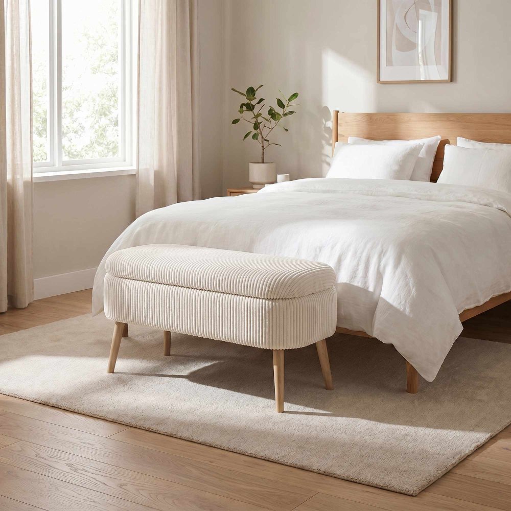 Lavice s úložným prostorem OSLO LINEN (obrázek 3)