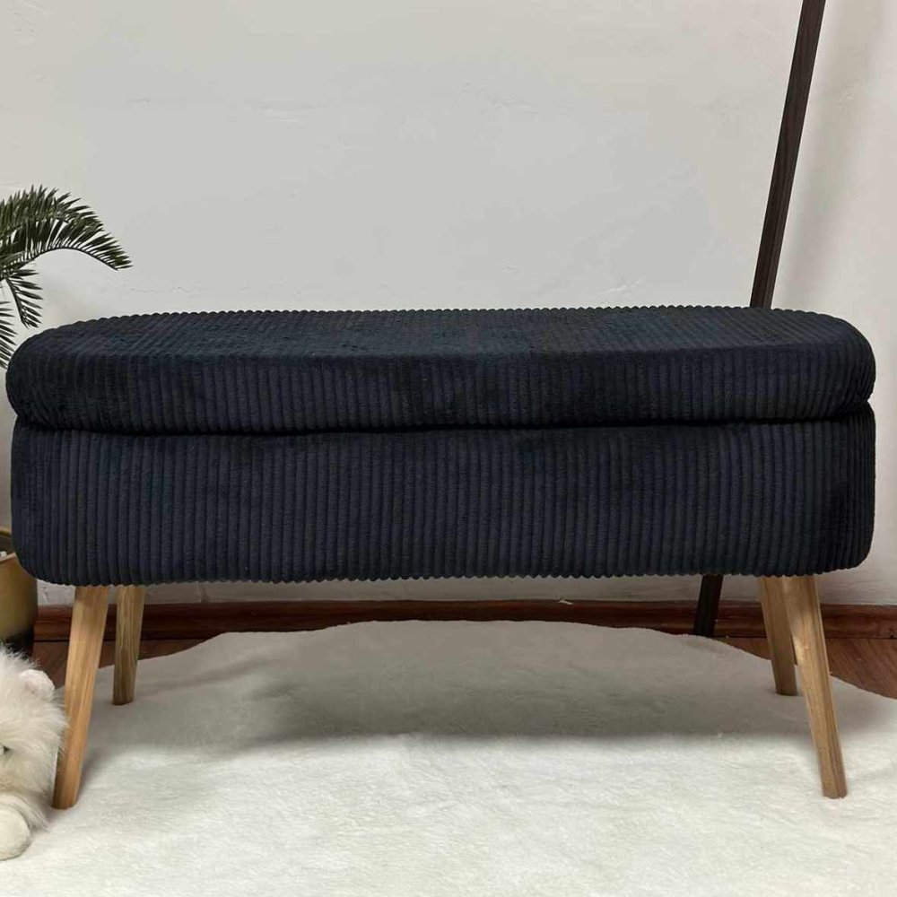 Lavice s úložným prostorem OSLO LINEN (obrázek 9)