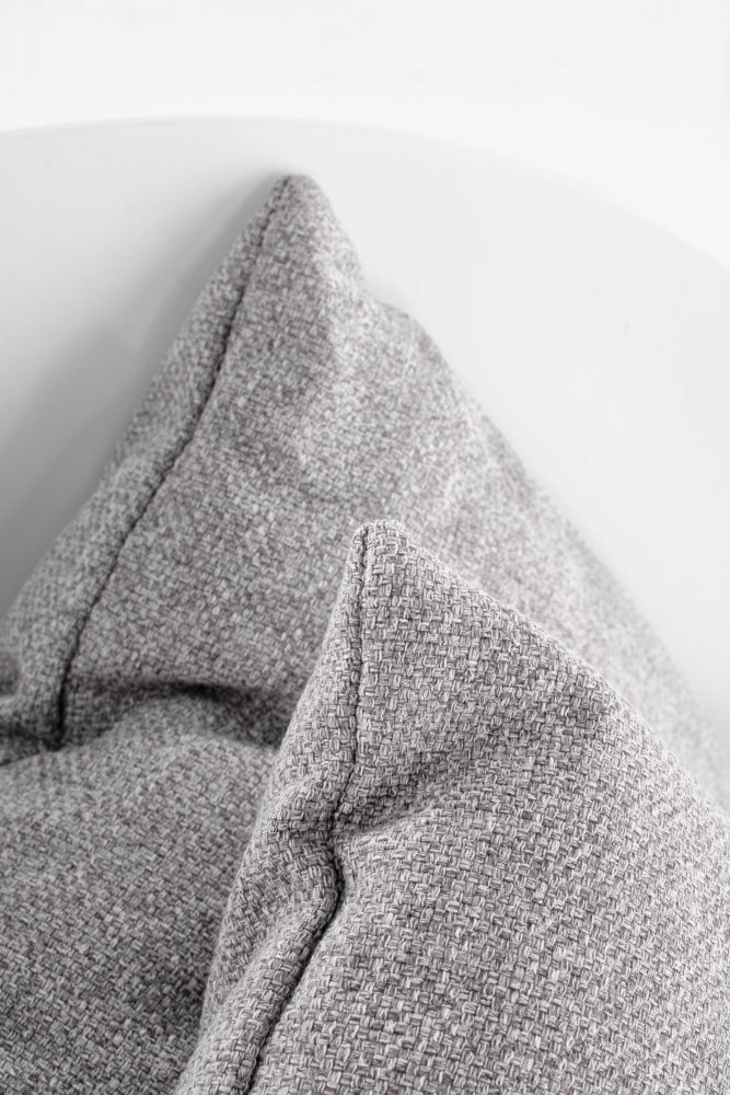 Křeslo Scandi popelavě šedá/bílá/černá Obrázek