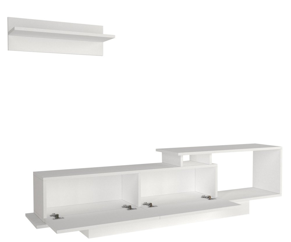 TV stěna / Sestava pod TV Asos - White (obrázek 7)
