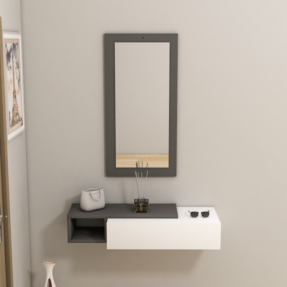 Příborník Vien - Anthracite, White (obrázek 6)