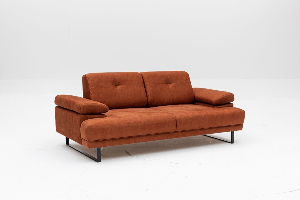 Dvoumístná rozkládací pohovka Mustang - Orange (obrázek 7)
