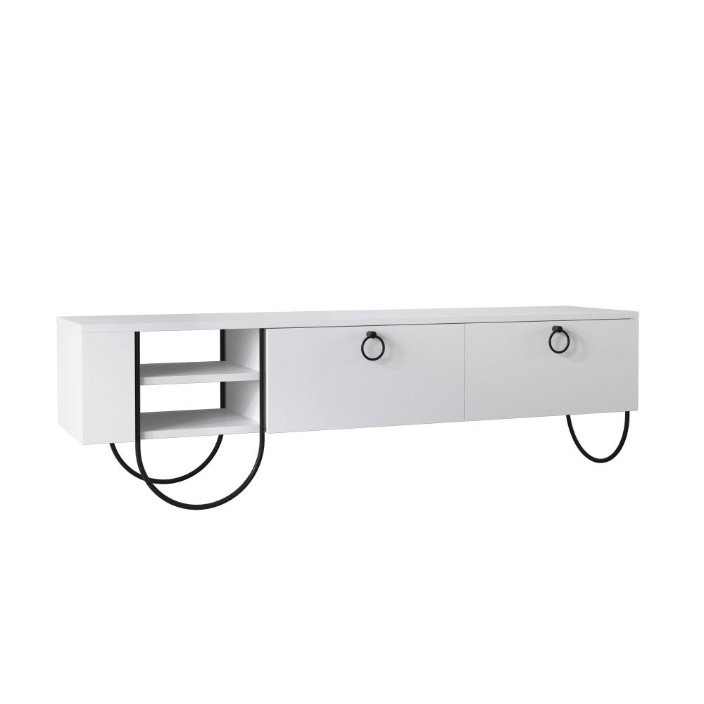 TV stolek Norfolk Tv Stand - White (obrázek 2)