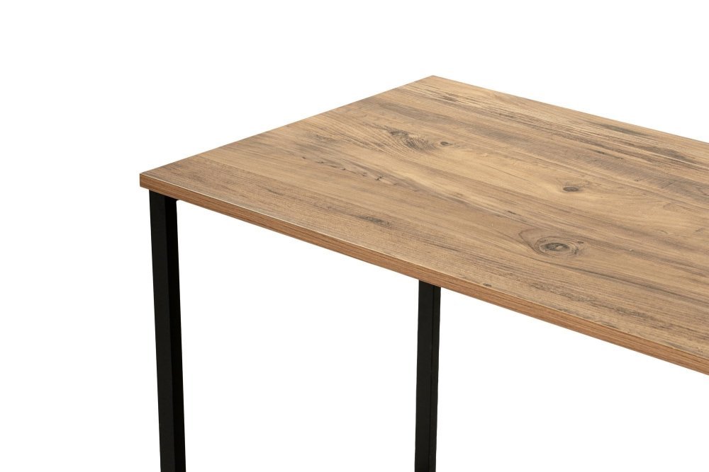 Písací stôl Twin Study Desk - Atlantic Pine, Black