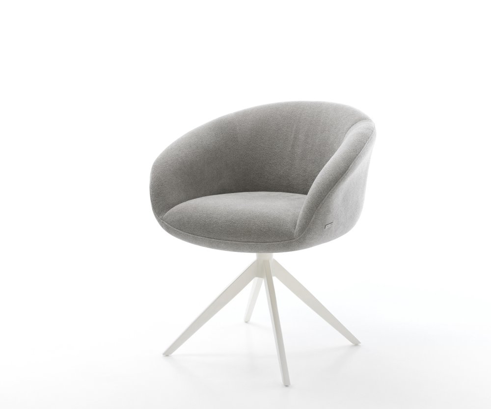 Jedálenská stolička Vinka-Flex s opierkami texturovaná látka mäkká