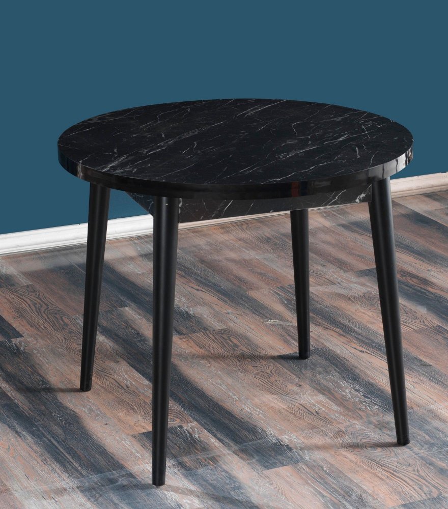 Jedálenský stôl Stil Bendir - Black, White