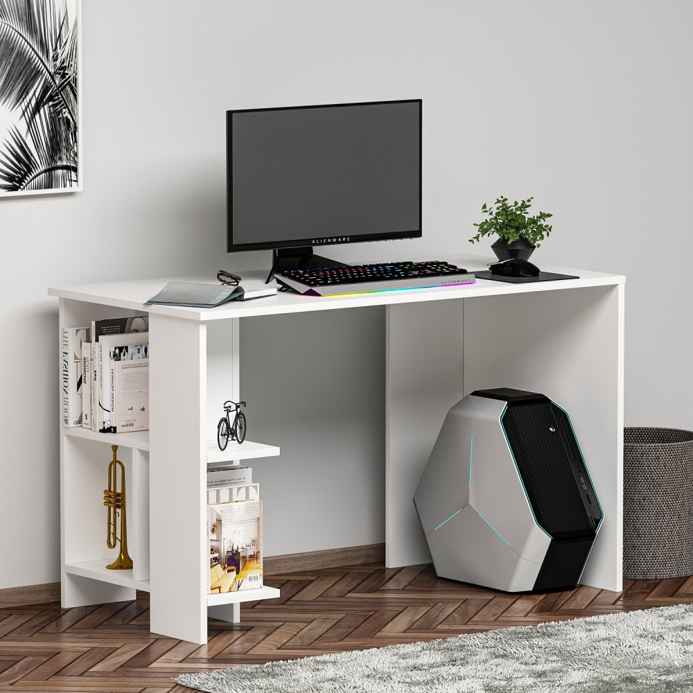 Písací stôl Alya - White