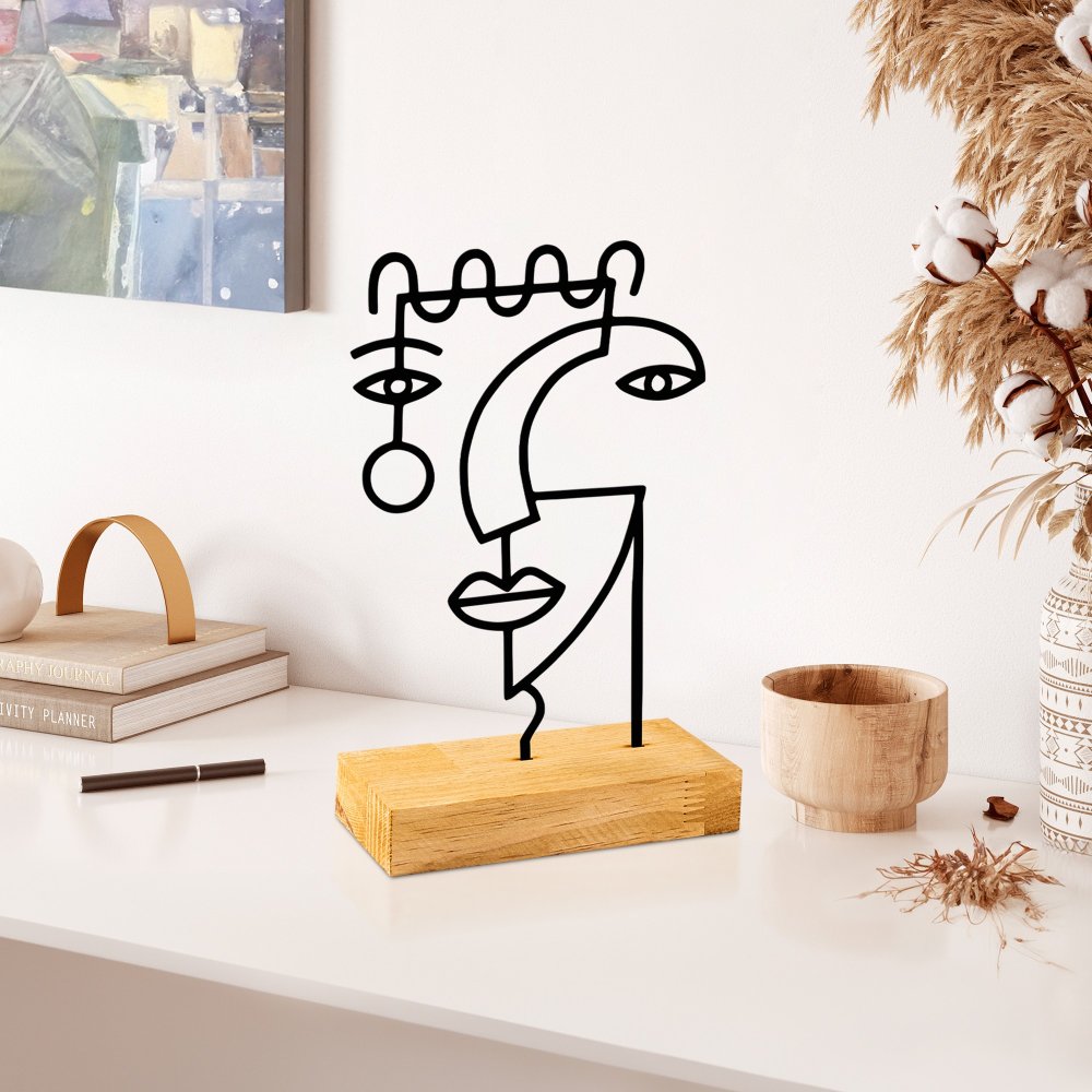 Dekoratívny predmet Fall - Black