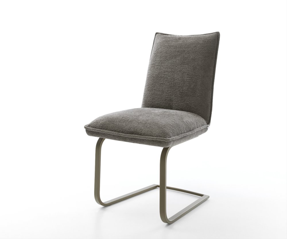 Konzolová podstava Lelio-Flex bouclé mäkký tmavobéžová konzolová