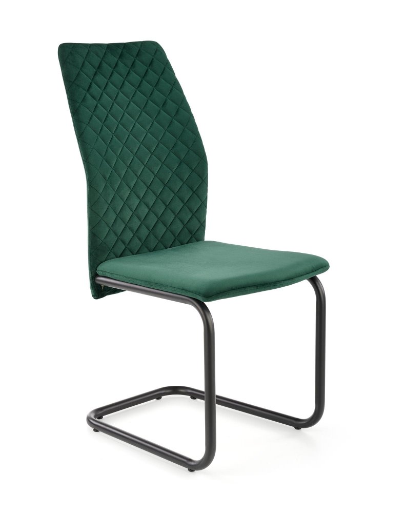 Jídelní židle K444 Tmavě zelená,Jídelní židle K444 Tmavě zelená