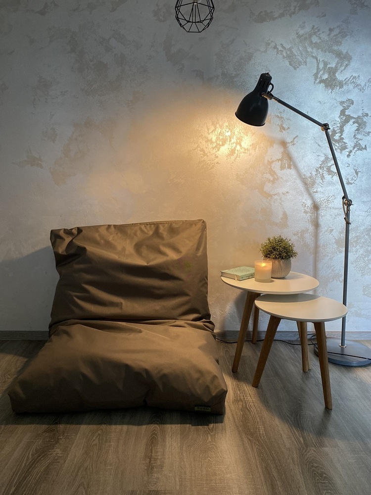 Zahradní matrace válečka Rojaplast Světle hnědá