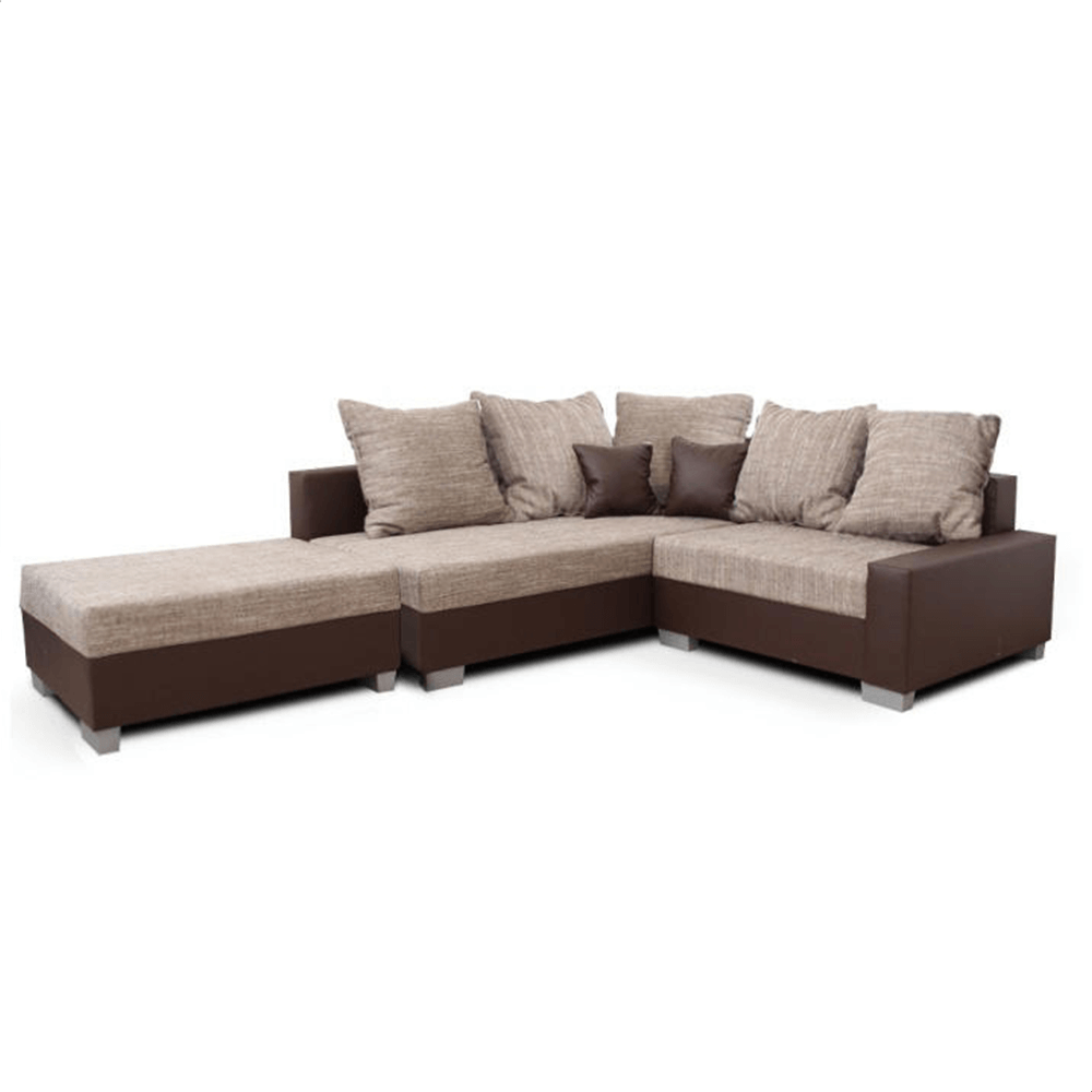 Sedací souprava s taburetem IDA NEW Tempo Kondela Levá