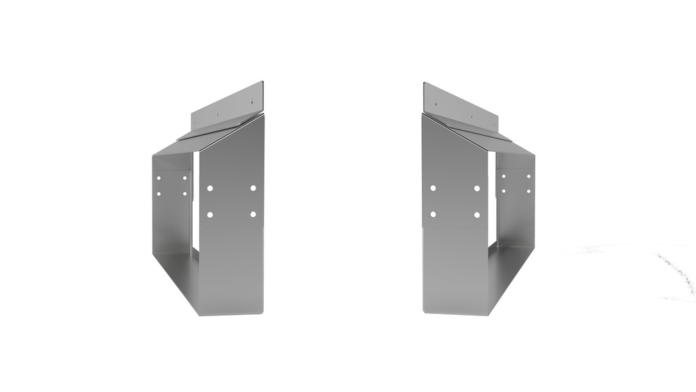 Držiaky k drevníku ÚĽ - 2 ks Rojaplast