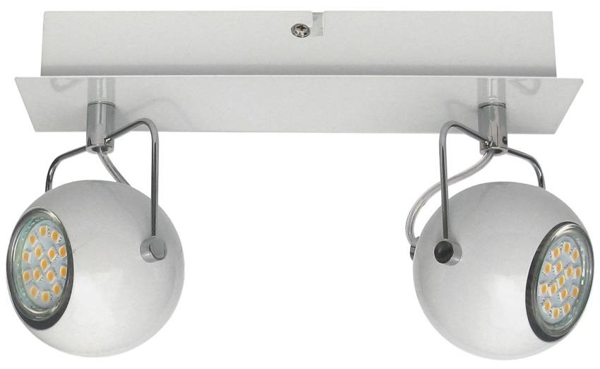 Stropné svietidlo Tony strip 2X3W led GU10 biele