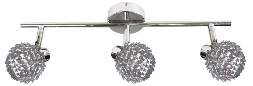 Stropné svietidlo Raven 3X40W G9 chróm