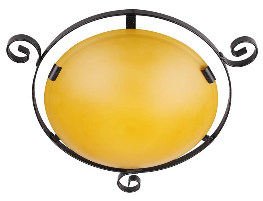 Stropná lampa Tradition 2X60W hnedá