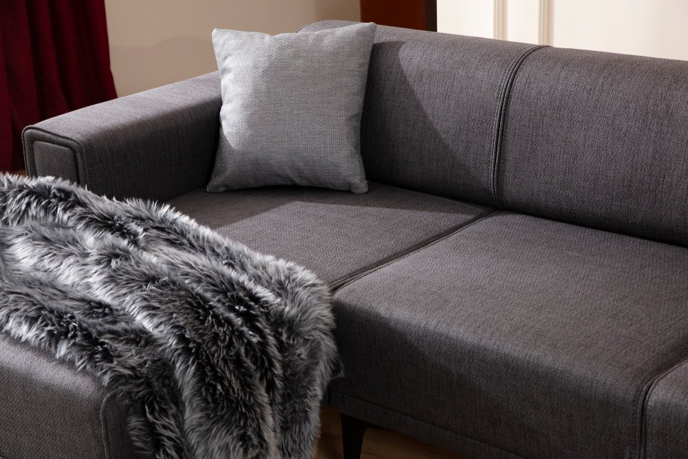 Rohová rozkládací pohovka Horizon Left - Dark Grey (obrázek 9)
