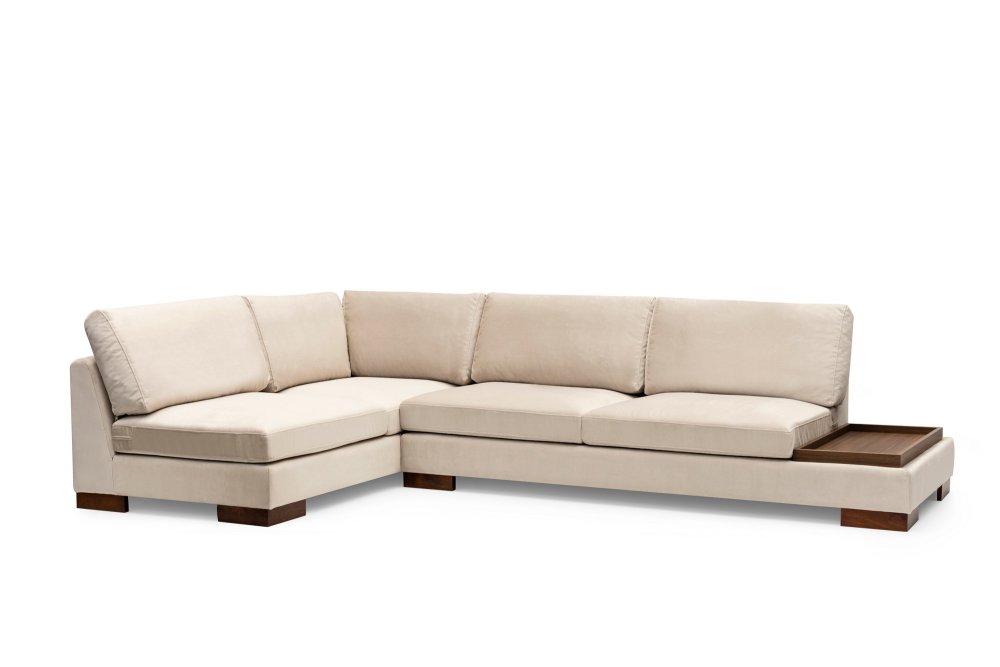 Rohová sedací souprava Tulip Corner Left Without Pouf - Beige (obrázek 4)