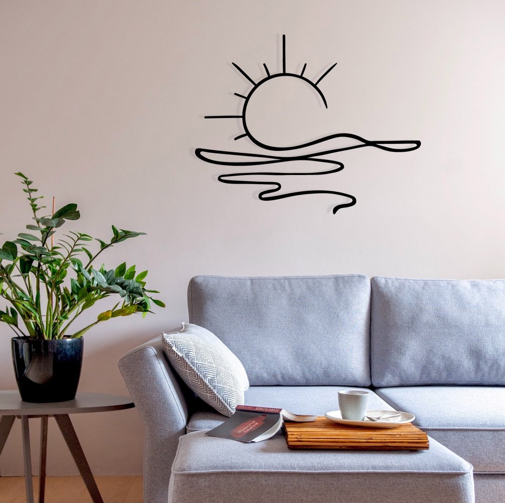 Dekoratívny kovový doplnok na stenu Alborada