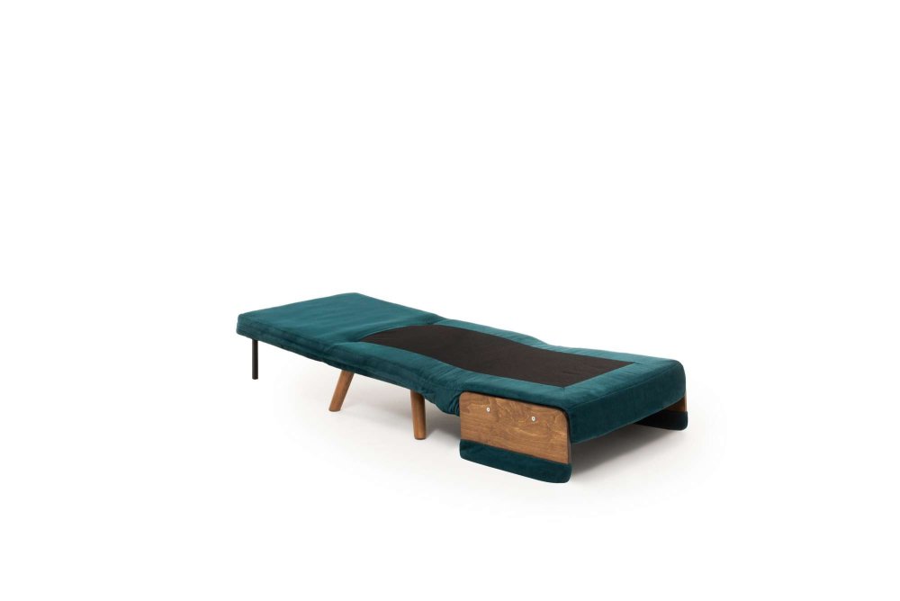 Rozkládací křeslo Cosmo Single - Petrol Green (obrázek 5)