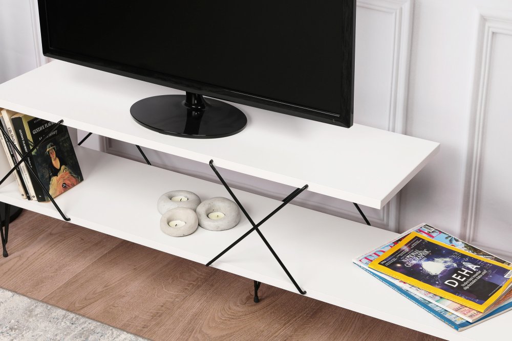 TV stolík Street - White