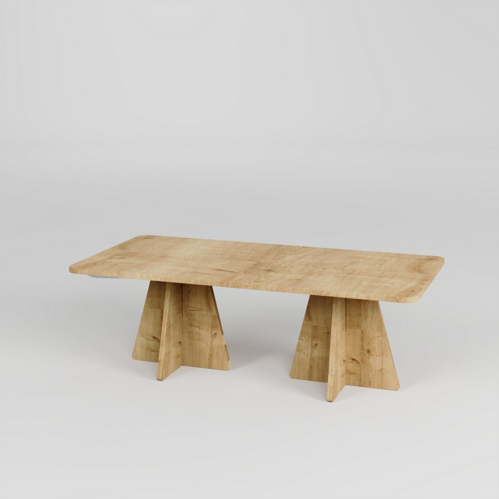 Konferenční stolek Mushroom 2 - Sapphire Oak (obrázek 3)