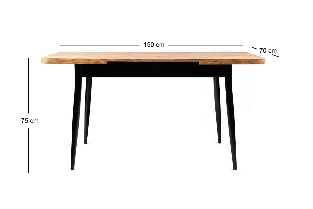 Extendable Dining Table Ay - 1184 (obrázek 3)