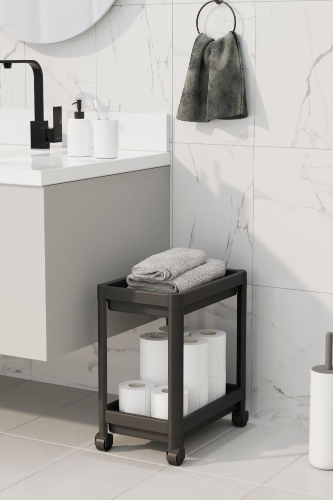 Plastic Multi Purpose Shelf Set (2 Pieces) TKRLKKT-2K-2-3