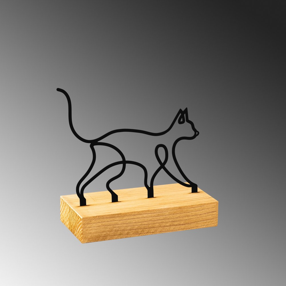 Dekorativní předmět Meow - Black (obrázek 4)