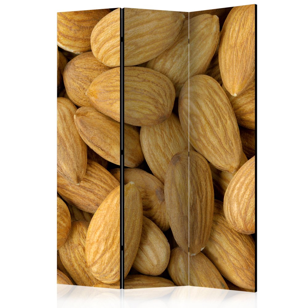 Paraván Tasty almonds Dekorhome 135x172 cm (3-dílný),Paraván Tasty almonds Dekorhome 135x172 cm (3-d