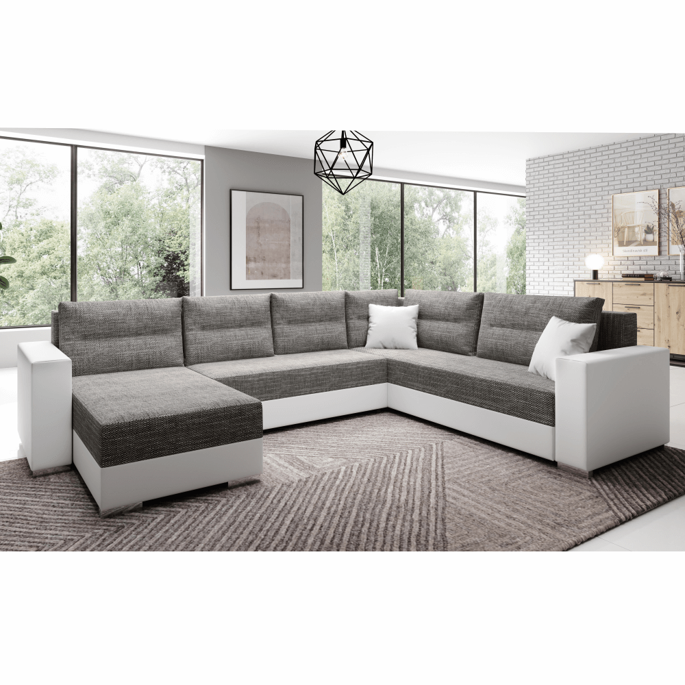 Sedací souprava rozkládací STILA Tempo Kondela Bílá