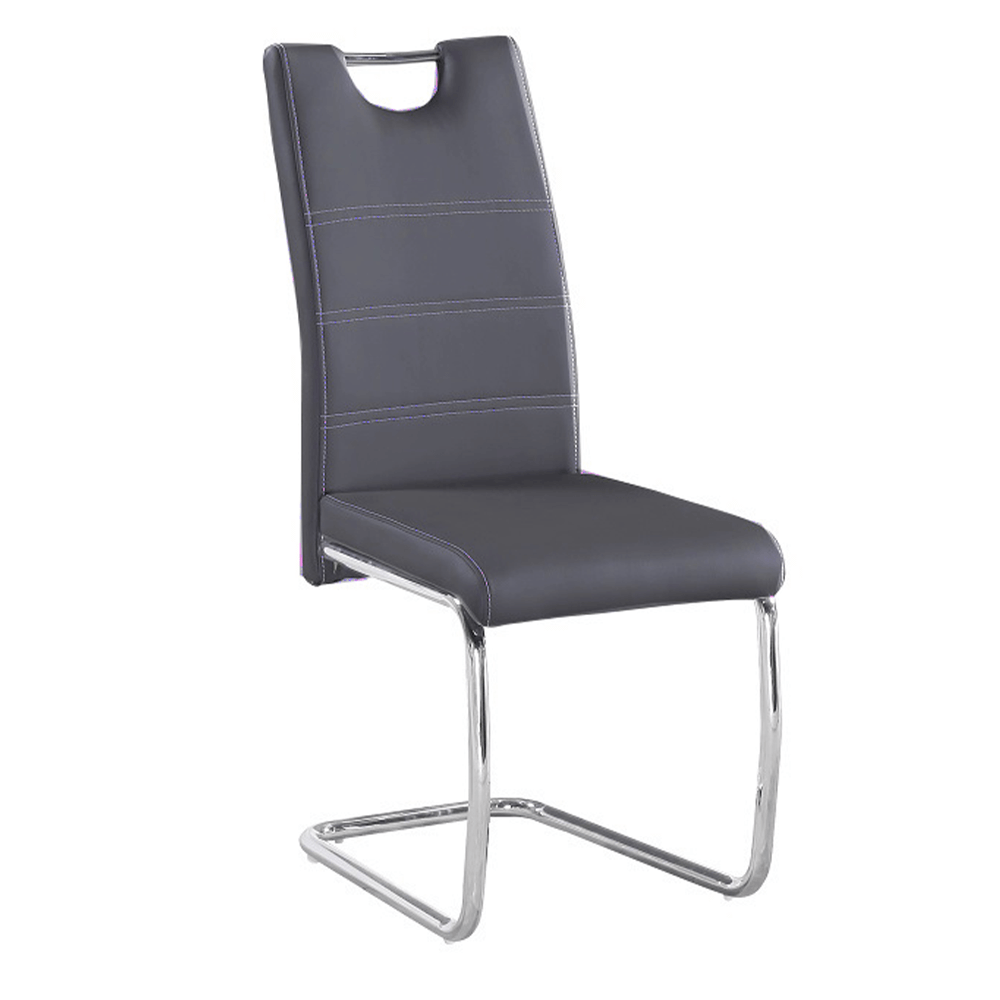 Jídelní židle ABIRA NEW  Tempo Kondela Tmavě šedá