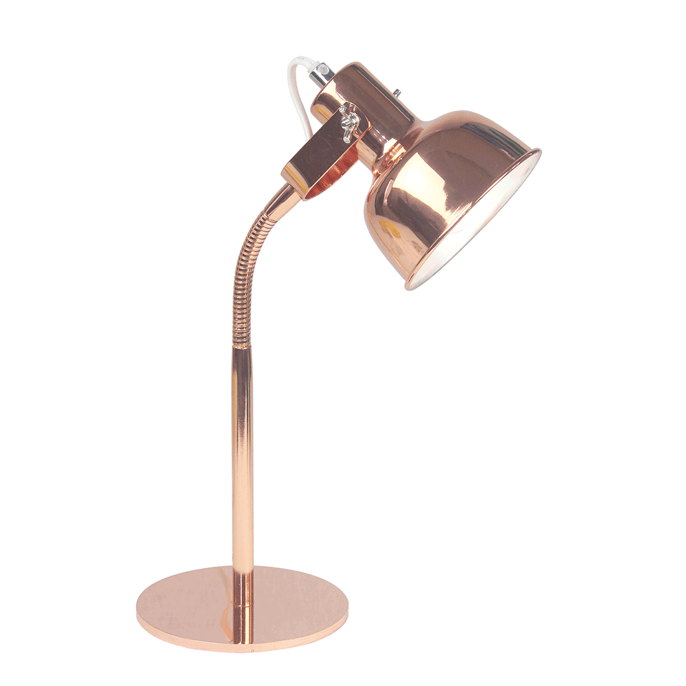 Stolní lampa AVIER TYP 1 Tempo Kondela Rosegold