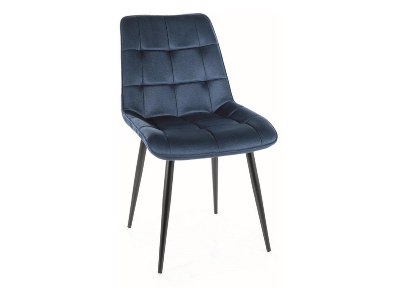 Jídelní židle CHIC MONOLITH Modrá,Jídelní židle CHIC MONOLITH Modrá