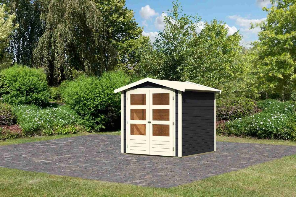 Drevený záhradný domček AMBERG 2 Lanitplast