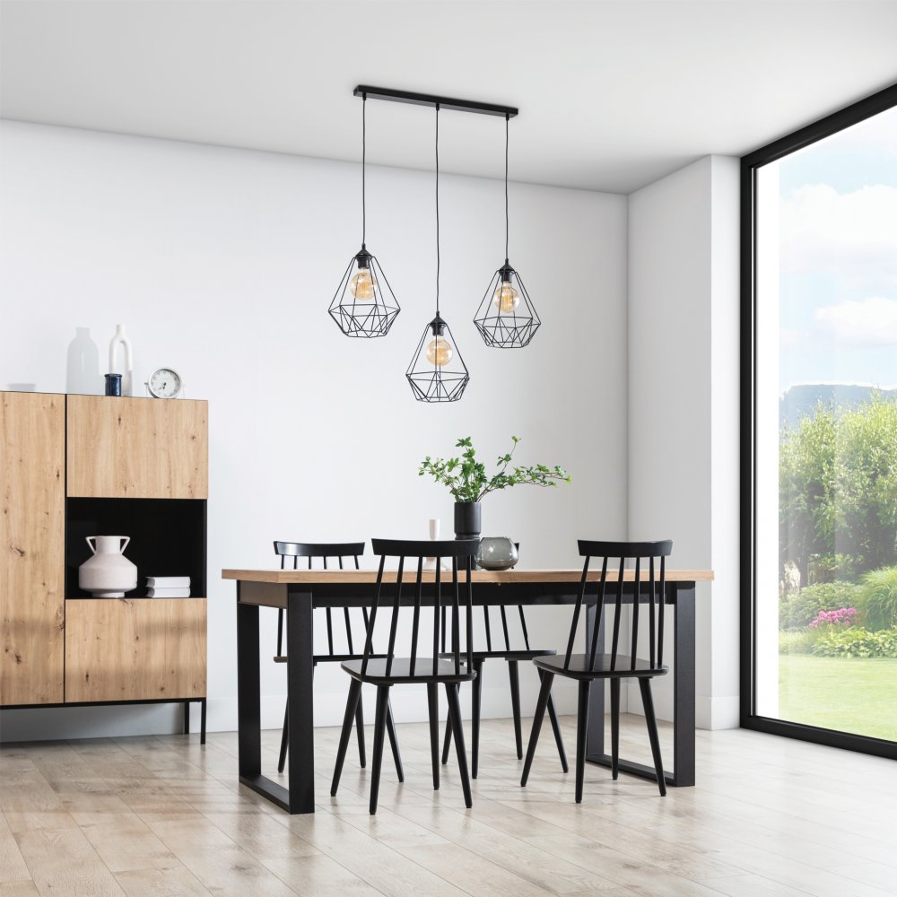Bendinni 74x19x110cm závesná lineárna 3 čierny