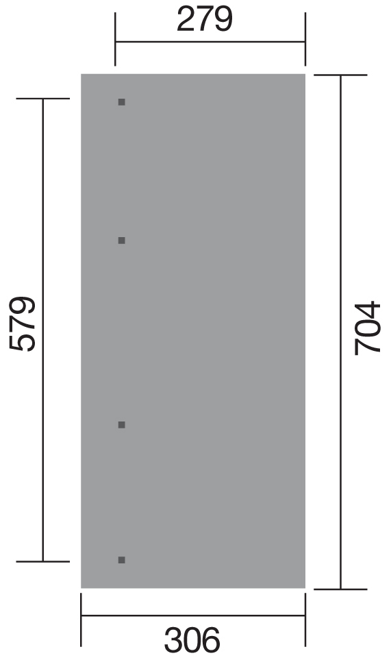 Drevená záhradná pergola 671 Weka
