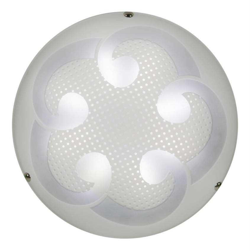 Chrómová stropná LED lampa 6500K Monti