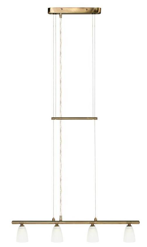 Stropní svítidlo Parma 4*40W G9 patinované zlato
