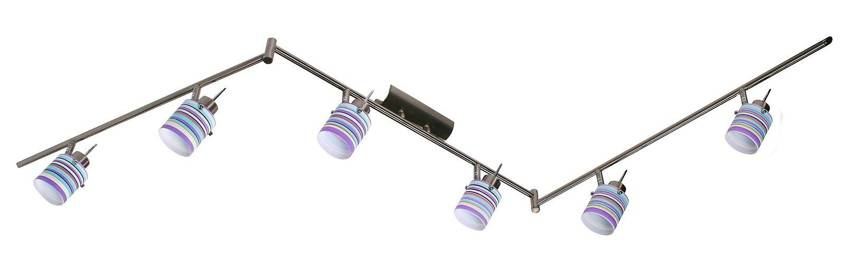 Stropné svietidlo Cadellux Colore matný nikel 6XG9/40W 230V
