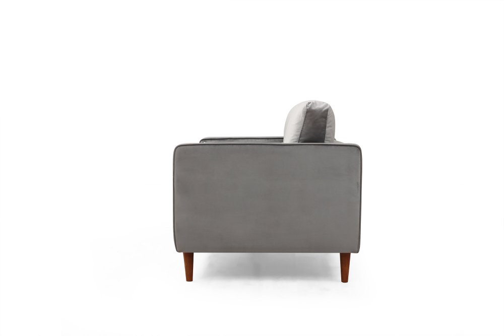 Dvoumístná pohovka Rome - Light Grey (obrázek 6)