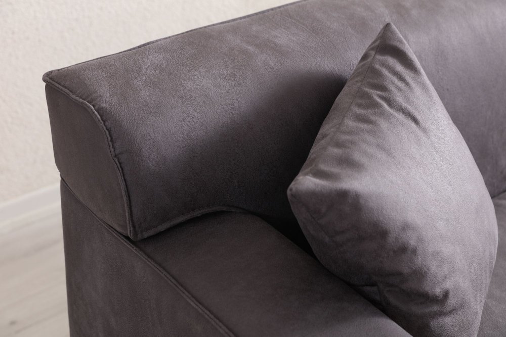 Rohová sedací souprava New Petra R Corner - Anthracite (obrázek 6)