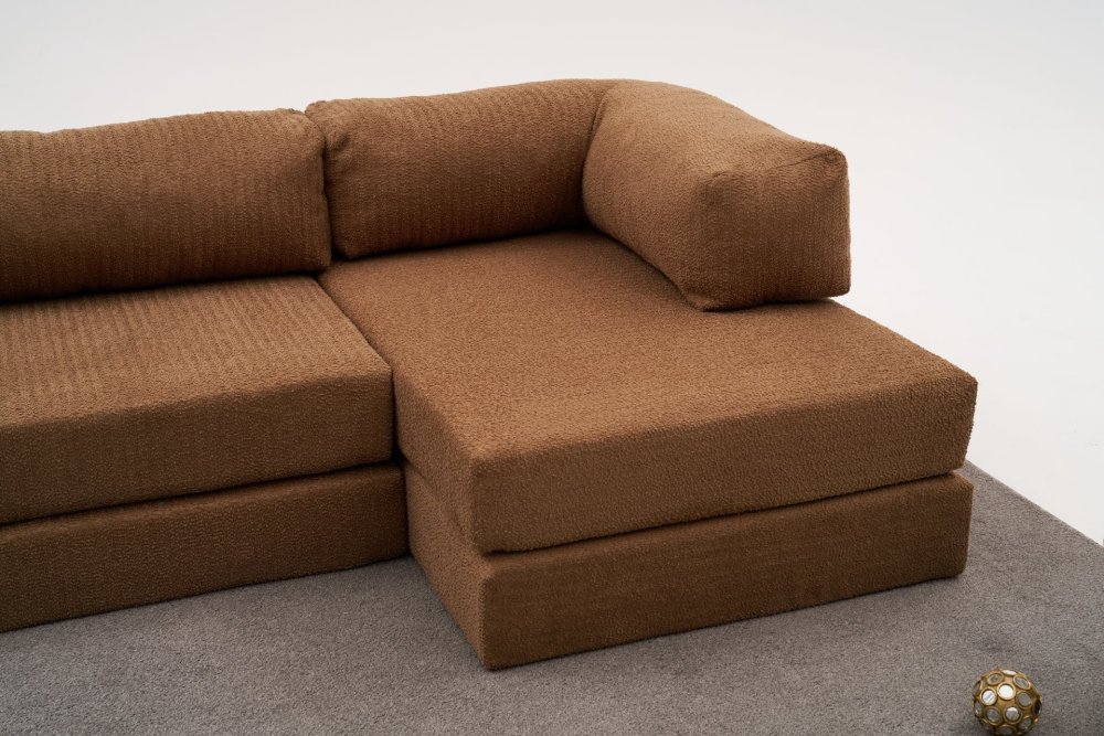 Rohová sedací souprava Comfort - Brown (obrázek 12)