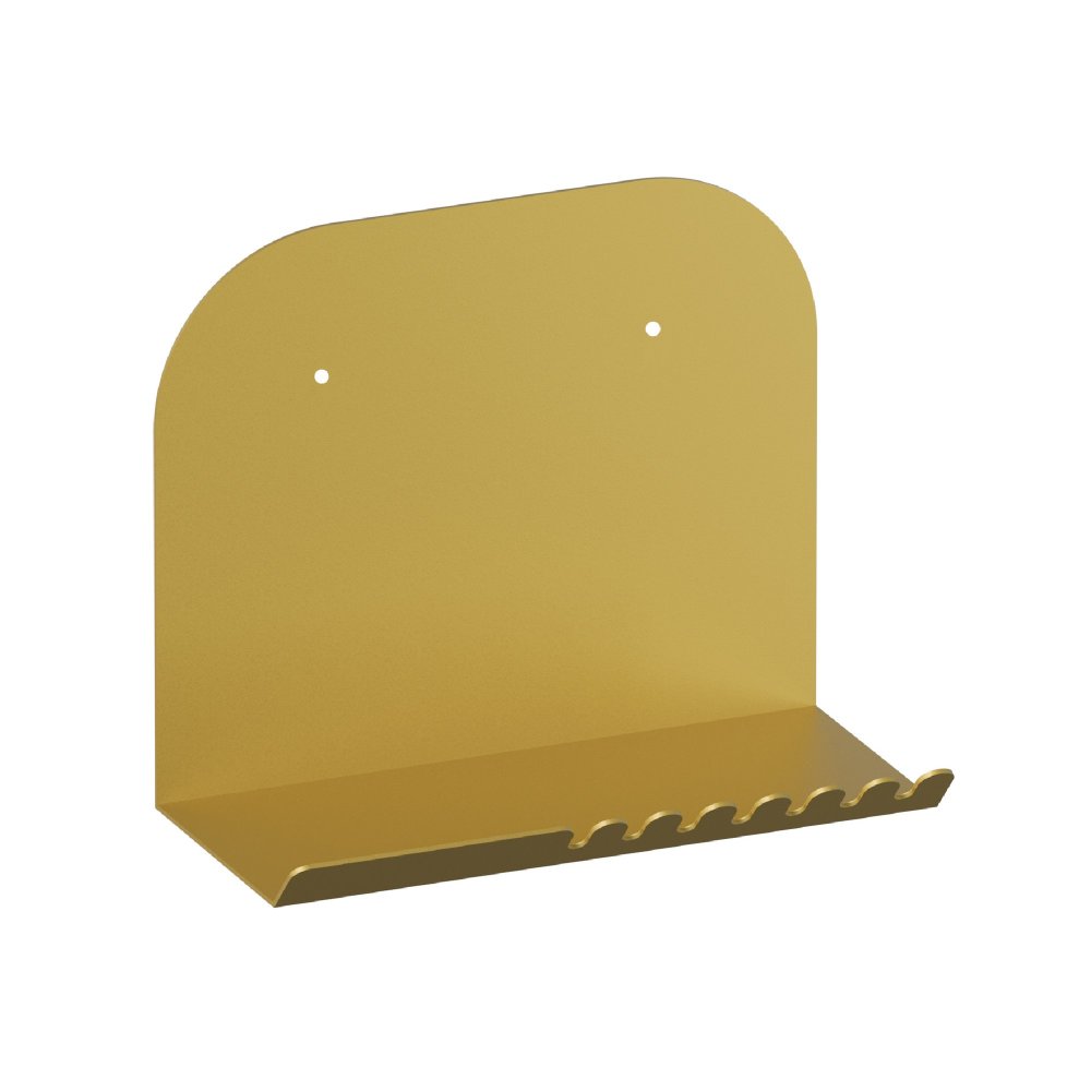 Nástěnná police Short Pouch - Gold (obrázek 5)