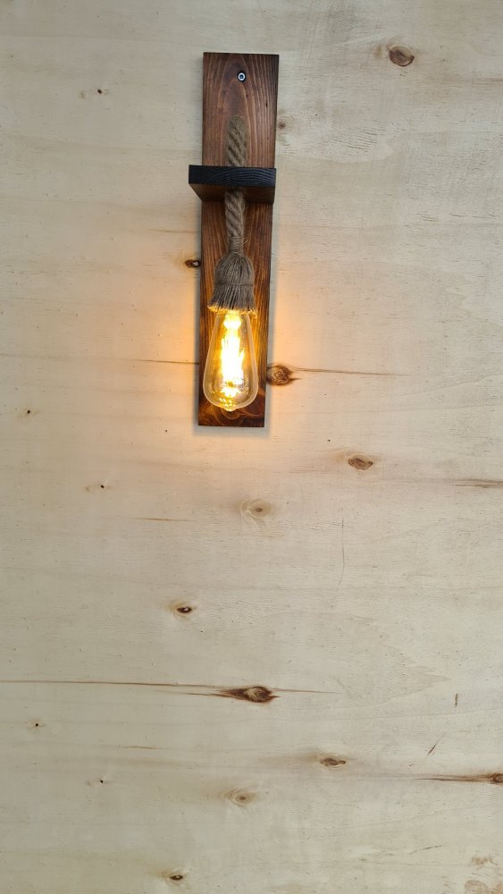 Nástěnná lampa Ahşap Aplik 23 (obrázek 9)