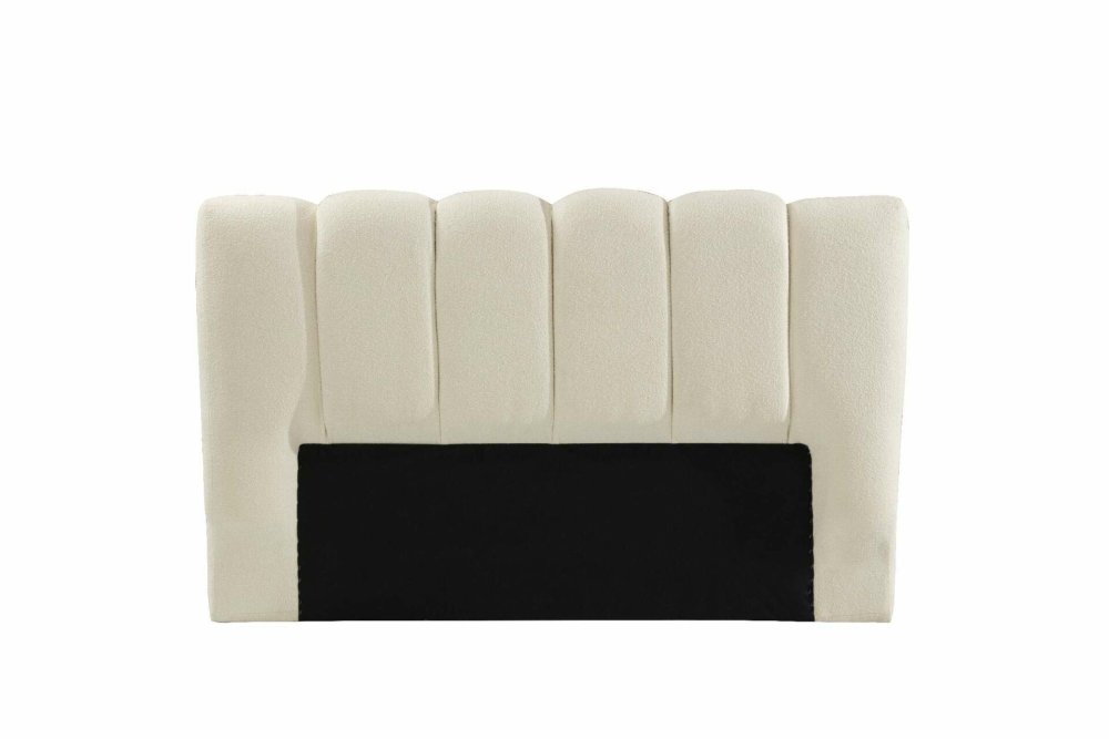Rám dvoulůžkové postele s čelem Alin 180 x 200 - White (obrázek 3)