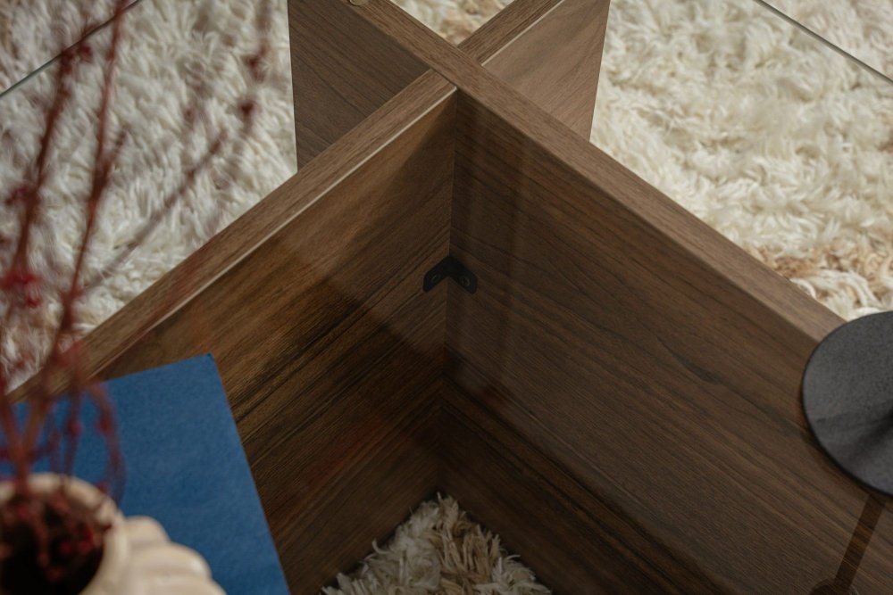 Konferenční stolek Vetrino - Walnut (obrázek 6)